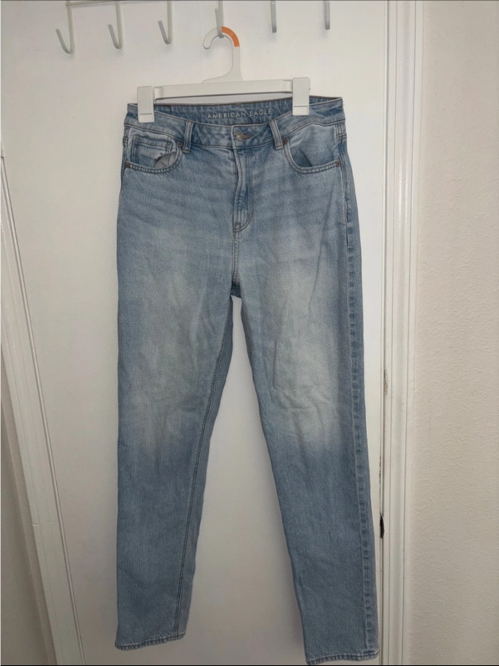 American Eagle Light Blue Denim Jeans High-Rise Waist
